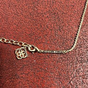 Kendra Scott Rose Gold Dichroic necklace